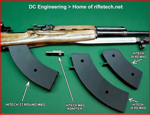 Rifletech.net SKS FLAT SIDE PRECISION MAGS